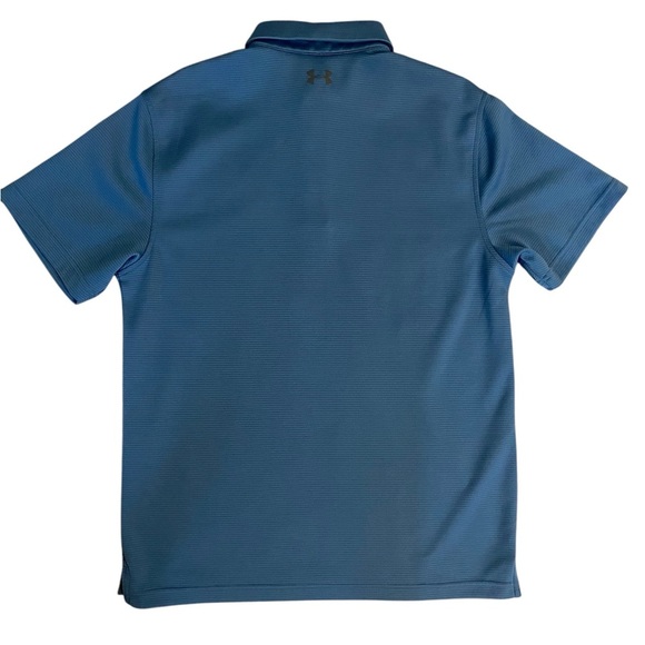 Under Armour Men's Blue Performance Polo - Picture 4 of 7